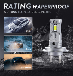 Đèn pha LED ô tô H7 <span class=keywords><strong>H4</strong></span> 40W 3500LM trực tiếp từ nhà máy, 6000K, cos-pha, 9-36V, chip 3570, vỏ nhôm, mới - Product Image 6