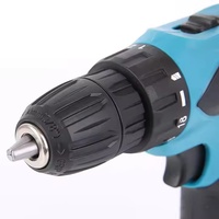 Perceuse électrique sans fil professionnelle industrielle rechargeable au lithium 21V, ensemble d'outils électriques portatifs