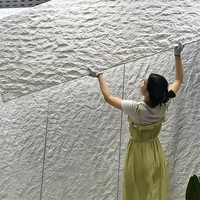Panneau mural en pierre PU pour extérieur, imperméable, décoratif intérieur/extérieur, panneau en pierre artificielle PU, polyuréthane
