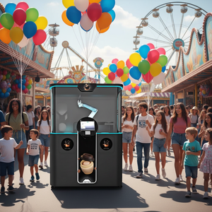 Robot Barista <span class=keywords><strong>de</strong></span> 6 Ejes con Certificación CE, Robot <span class=keywords><strong>de</strong></span> Café con Carga <span class=keywords><strong>de</strong></span> Imágenes con un Clic, Máquina Expendedora <span class=keywords><strong>de</strong></span> Café Inteligente - Product Image 5