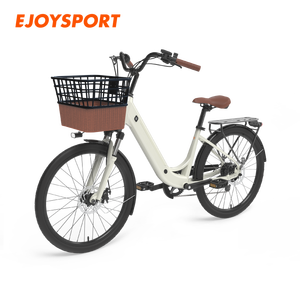 Vélo électrique de ville à assistance au pédalage, cadre en aluminium 24x15 pouces, moteur arrière sans balais 250W, best-seller en Europe, Lowrider - Product Image 4