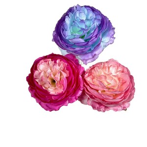 Flor Artificial de Loto con Cabeza Individual, Decoración de Boda de Seda, Accesorios Reutilizables para Exteriores, Decoración del Hogar - Product Image 5