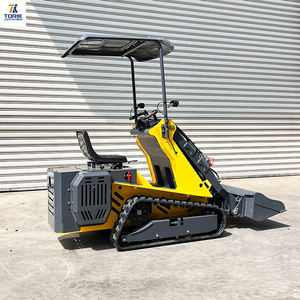 Penjualan paling laris mesin pemuat kemudi selip-Model Mini, jalur/roda opsional pabrik penjualan langsung mesin merek CE muatan mikro - Product Image 1