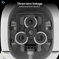 Analyseur de peau portable X Beauty Salon avec IA, scanner WiFi, écran tactile pliable de 15,6 pouces, équipement d'analyse cutanée