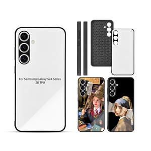 Coque de téléphone personnalisée en PC rigide pour Samsung <span class=keywords><strong>Galaxy</strong></span> A25 A35 A55 S24 Ultra, supports vierges pour sublimation DIY, coque arrière antichoc, vente en gros - Product Image 3