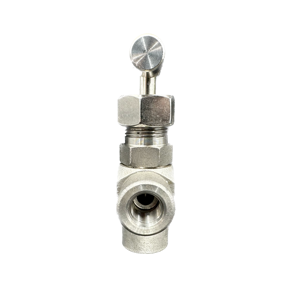 Válvula de aguja hidráulica ND con mango en T 6000/10000 PSI PN414/PN670 Acero inoxidable 304/316 Roscas NPT/BSPT Puerto DN6-DN50 - Product Image 4
