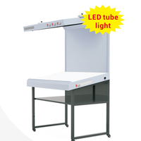 Cabine d'évaluation des couleurs LED haute précision 3nh CC120-C TILO D65 D50 TL84 ISO3664 pour l'impression textile, garantie 1 an