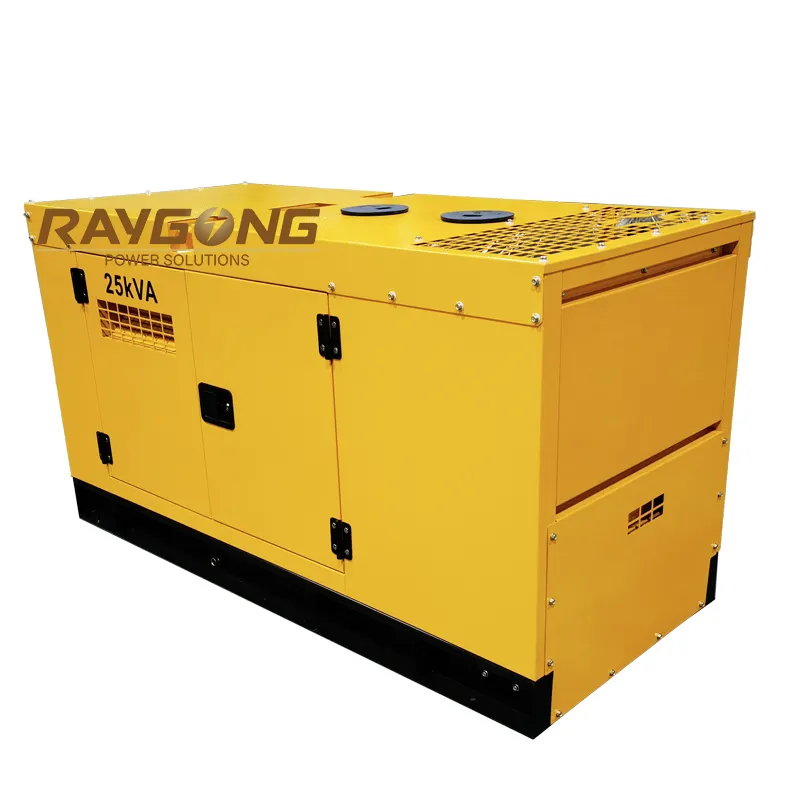 factory price 3 phase 20 kva 25 kva generator silent 220v 20kw 30kva diesel generator 25kw 30kva generador