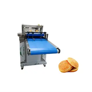 Không gian tiết kiệm Bun Slicer Hot Dog Bun bánh mì Slicer lát bánh mì Máy làm