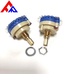 Nuevo Interruptor Rotatorio y Selector de Metal Personalizado con Eje Ondulado de 29mm, Monopolar, Doble Capa, 24 Posiciones - Product Image 5
