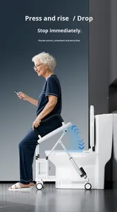 Elevador de Inodoro con Doble Motor Ajustable <span class=keywords><strong>para</strong></span> Personas Mayores, Elevador de Inodoro Eléctrico <span class=keywords><strong>para</strong></span> <span class=keywords><strong>Baño</strong></span> - Product Image 2