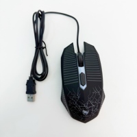 Combo de jeu T-WOLF TF880 russe 5 en 1 avec clavier rétroéclairé LED arc-en-ciel 104 touches, souris, casque, tapis de souris et haut-parleur pour PC