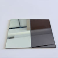 Miroir transparent à sens unique épaisseur 5mm trempé miroir à sens unique fenêtres en verre intimité pour cloison