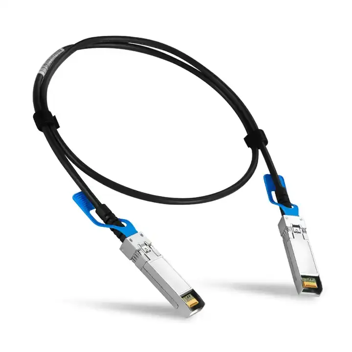Wolon pabrik 25G DAC kabel AOC 25 Gb/s SFP28 DAC 30AW 3M kabel Twinax tembaga pasif langsung kompatibel dengan saklar