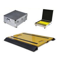 Balance de pesée portable Santwell 0,5T-5T BXB01 pour camions, balance de pesée robuste avec affichage LCD pour station de pesée OEM/ODM