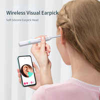 Nettoyage d'Oreille Sans Fil Visuel, Cure-Oreille Endoscopique Intelligent Haute Définition, Outil Professionnel de Soin d'Oreille