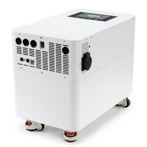 Station d'alimentation de secours empilable fiable 6000W-6KWH au lithium-ion, générateur solaire à sortie onde sinusoïdale pure, stockage d'énergie résidentiel - Product Image 1