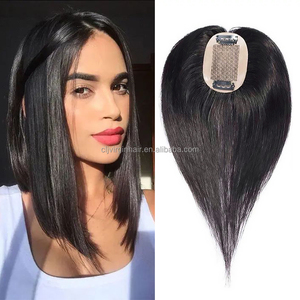 2x3 "(5*8cm) Lụa cơ sở tóc <span class=keywords><strong>Topper</strong></span> | tóc <span class=keywords><strong>Topper</strong></span> cho phụ nữ | cljhair - Product Image 2