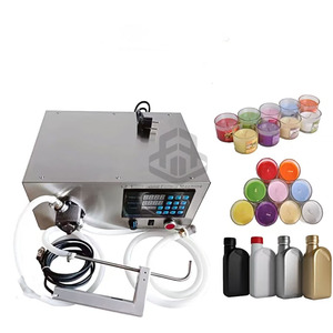 Semi Auto escritorio parafina/soja/abeja/pelo/pulido cera verter y equipo de llenado máquinas para hacer velas - Product Image 1