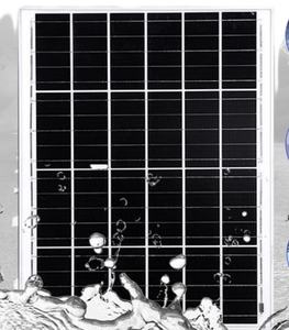 Монокристаллическая кремниевая фотоэлектрическая панель PERC для солнечной энергетики, 100 Вт, макс. 23% КПД, серебряная рамка, IP65, с распределительной коробкой - Product Image 4