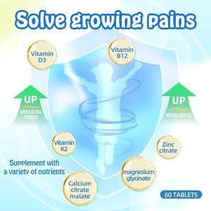 Suplemento de Calcio, Magnesio, Zinc y Vitamina D3 para Adultos, Venta Caliente para Exportación Transfronteriza, Mejora la Inmunidad, 60 Tabletas, Venta Directa de Fábrica, OEM - Product Image 5