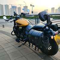 Moto Cruiser Rétro Benda Chinchilla 350 avec Moteur V-Twin 343cc et Transmission Automatique CVT pour la Commutation Urbaine Zhejiang