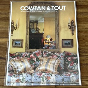 PLC 1985 Cowtan &amp;amp; Tout Le <strong>Rosier</strong> Floral Chintz Fabric Decor 80s Vintage Print Ad Art Professional - Product Image 1