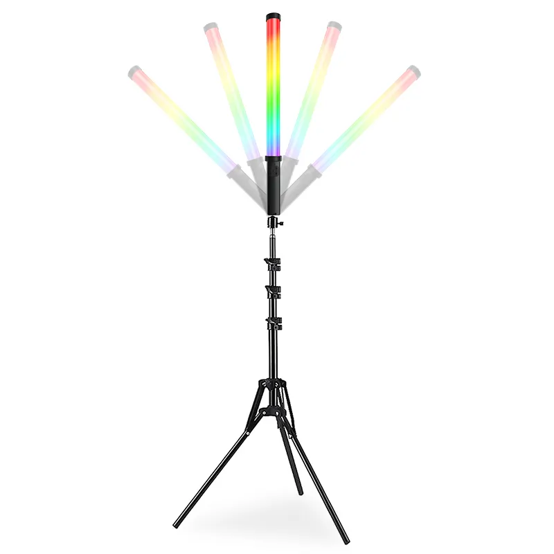 Handheld photography full color light stick RGB indoor live photo film and television soft light outdoor fill stick light