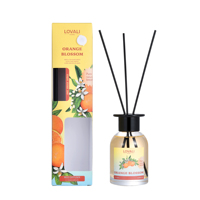 Diffuseur de parfum d'intérieur Thé Blanc/Fleurs de cerisier Aromathérapie 90ml Diffuseur à bâtonnets de parfum d'intérieur Marque Privée