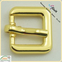 Boucles de ceinture en métal en alliage de zinc sur mesure pour vêtement