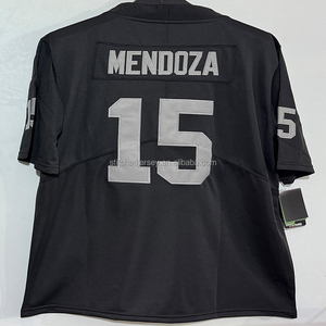 Maillot de football cousu pour hommes 2026 S-3XL Fernando Mendoza Ashton Jeanty Maxx Crosby Brock Bowers - Product Image 5