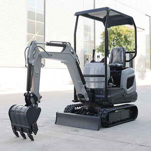 Mini-excavatrice multifonctionnelle à livraison gratuite pour travaux agricoles, terrassement, aménagement paysager et travaux municipaux - Product Image 3
