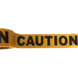 BEST-SELLING PE Warning <b>Tape</b>-Non Adhesive Premium Barricade Belt FREE SAMPLES (Custom Marking Available 3 Width 100-1000m - Product Image 1