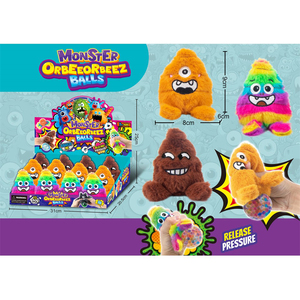 Divertidas Pelotas Antiestrés <span class=keywords><strong>de</strong></span> Peluche con Forma <span class=keywords><strong>de</strong></span> Caca y Cuentas Coloridas para Niños y Adultos, Alivio <span class=keywords><strong>de</strong></span> la Ansiedad - Product Image 2