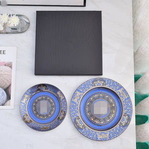 Hot <b>Sale</b> European Medusa Bone China Dinner Tray Vintage Luxury Steak Plates Party Holiday Celebration Decorative Plate - Product Image 3