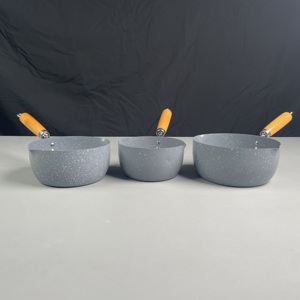 Đá Cẩm Thạch không dính súp Pan Granite lớp phủ súp nồi thân thiện với môi cơ sở cảm ứng đồ nấu nướng cho nhà bếp nhà hàng - Product Image 1