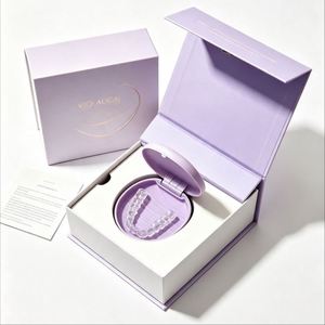 FX Custom Logo Embossed Magnetic Rigid Gift <b>Box</b> Eco Friendly Recyclable <b>Cardboard</b> Packaging <b>Box</b> Folding <b>Box</b> <b>with</b> Magnet <b>Lid</b> - Product Image 3