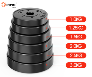 Ensemble d'haltères réglables 2 en 1 de haute qualité haltères en ciment revêtus de plastique <span class=keywords><strong>10kg</strong></span>-50kg pour l'entraînement de fitness - Product Image 5