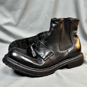 รองเท้าบูทเชลซีสำหรับผู้ชายสไตล์ใหม่2024 <span class=keywords><strong>Goodyear</strong></span> washed Horsen แฟชั่นสำหรับช้อปปิ้งกลางแจ้งในฤดูหนาวและฤดูร้อน - Product Image 3