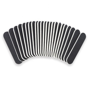 Bán Hot <span class=keywords><strong>Zebra</strong></span> Xám Đen Trắng Emery Mini File Nail Tùy Chỉnh 80/100/120/150/180/240 Double Side Dùng Một Lần Mini File Nail - Product Image 2