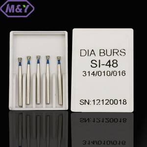 Forets dentaires DIA BURS SI-48 314/010/016 pour préparation dentaire M&Y - Product Image 1