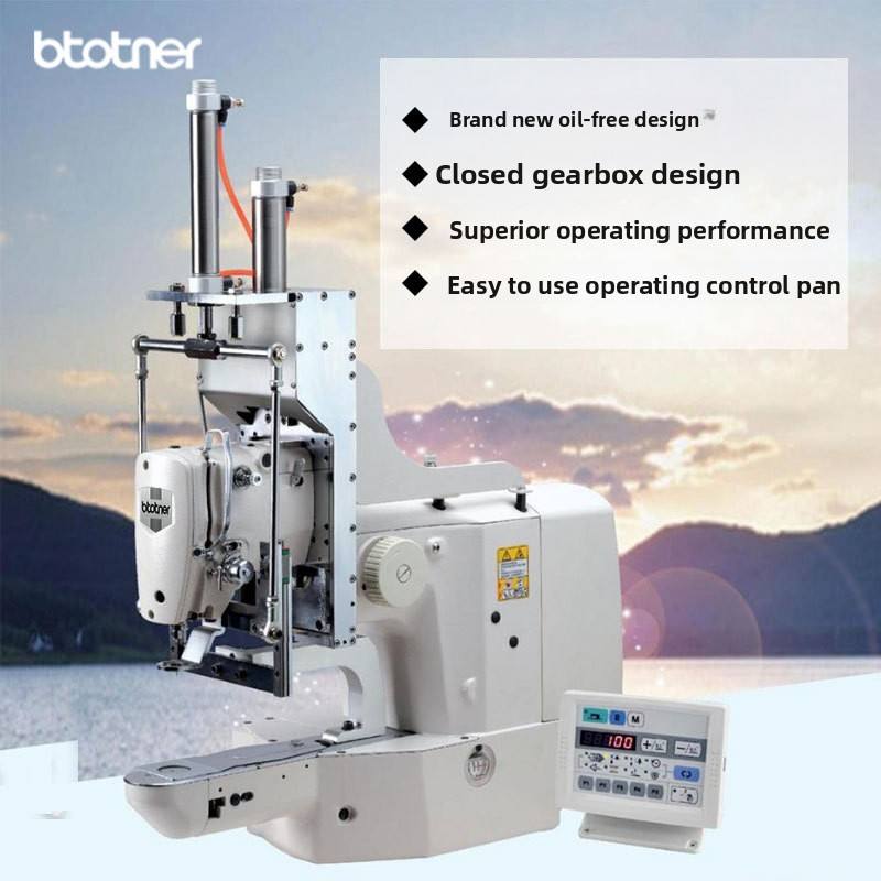 Industrial Automatic Circular Hole Pattern Sewing Machine Used for ...