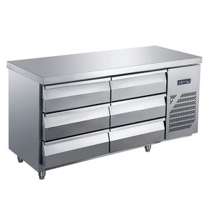 Gabinete Refrigerado con Cajones Refrigerados por Aire con Múltiples Cajones para un Almacenamiento Organizado en la Cocina de Restaurantes y Hoteles - Product Image 1