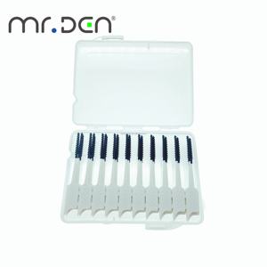 Cepillo Interdental <span class=keywords><strong>Mr</strong></span>.Den Cepillo Interdental Push-Pull Cepillo Interdental Desechable Palillos de Silicona para Limpieza Bucal - Product Image 4