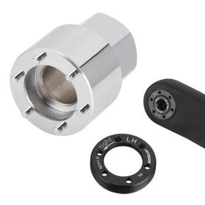 Clé de couvercle de manivelle de vélo Briviga, outil d'installation et de démontage SRAM DUB BB30 # Accessoires de réparation de vélo légers en acier argenté 45 - Product Image 4