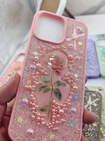 Étui de luxe antichoc en TPU+PC pour iPhone 15 pour filles - Nouveau design, haute qualité, 8 couleurs et vente en gros