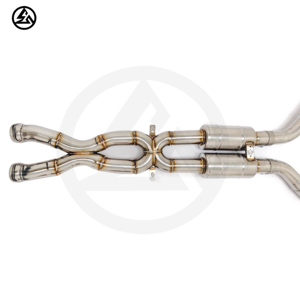 Expédition très rapide CSZ Exhaust Midpipe pour BMW E92 M3 4.0L Acier inoxydable X Pipe avec résonateurs Système d'échappement performant - Product Image 6