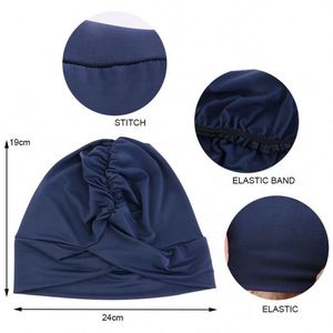 Chapeaux <span class=keywords><strong>de</strong></span> <span class=keywords><strong>bain</strong></span> <span class=keywords><strong>turban</strong></span> en tissu élastique respirant avec logo personnalisé pour les sports <span class=keywords><strong>de</strong></span> plein air, le yoga, la plage, les fêtes, <span class=keywords><strong>bonnet</strong></span> <span class=keywords><strong>de</strong></span> <span class=keywords><strong>bain</strong></span> réglable - Product Image 2