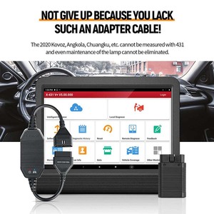 X431 CANFD Adapter Other Vehicle <b>Tools</b> <b>Obd</b> 2 Car Scann <b>Tool</b> for Car Ac Power Adapters - Product Image 3