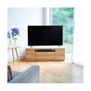 Unique round design modern living room furniture tv stand cabinet